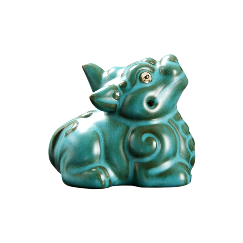 功夫茶具配件仿古陶瓷汝窯茶寵 擺件工藝品 吉祥物茶寵麒麟茶寵麒麟供應(yīng)商茶寵麒麟廠家茶寵麒麟哪家好