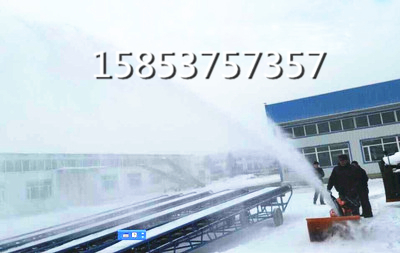 手推掃雪機路面拋雪機1.1L的機油量小巧好操作