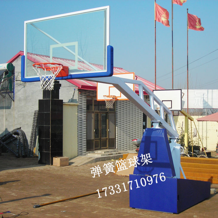仿液壓籃球架 移動式 標準比賽