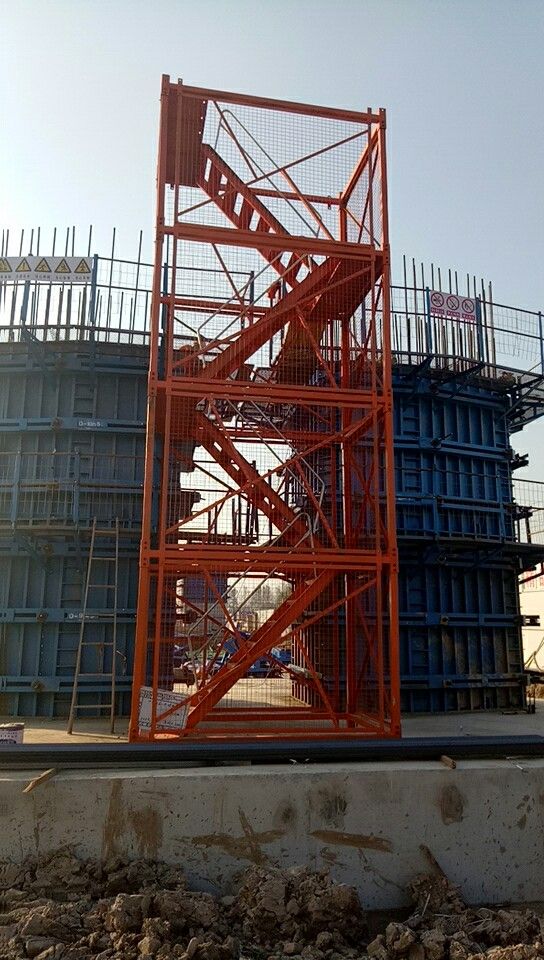 組合式梯籠 安全梯籠 安全腳手架