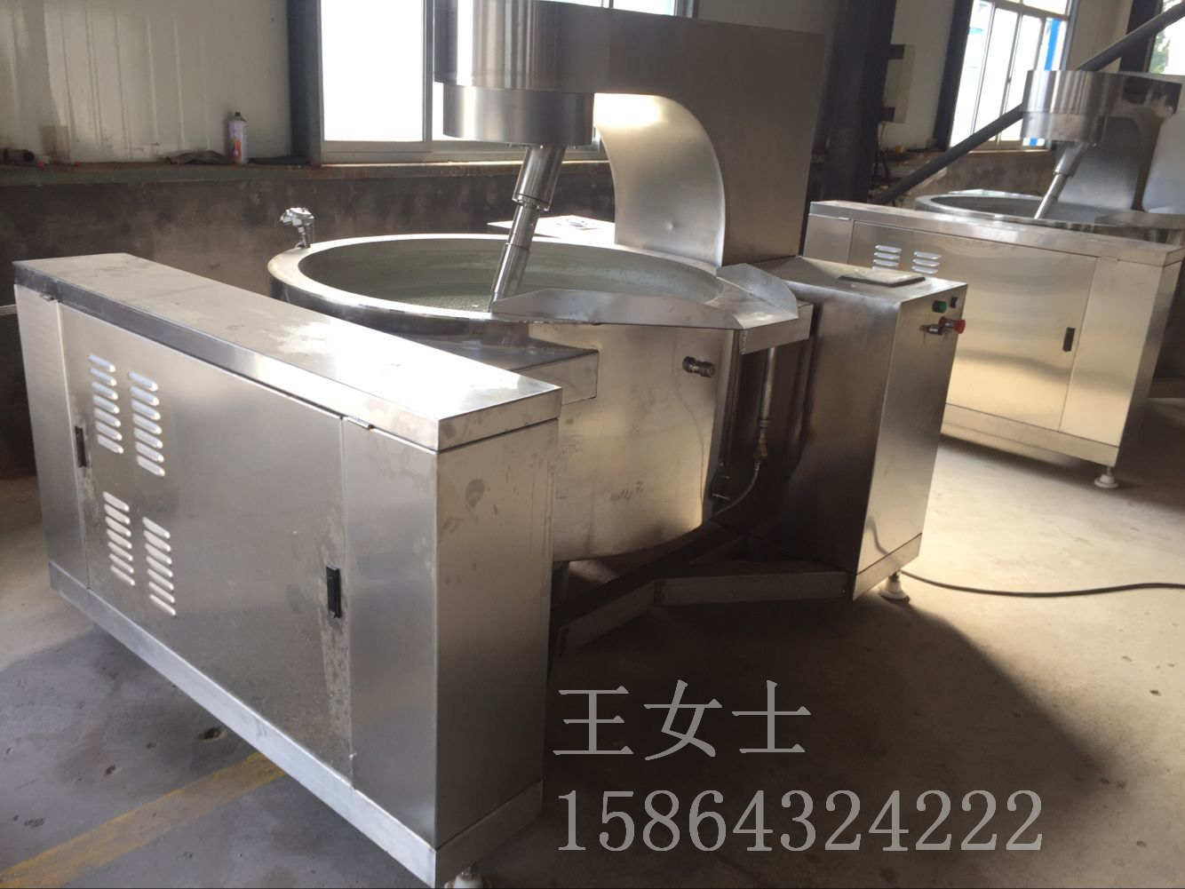阿膠紅糖熬制蒸汽式行星攪拌鍋參數(shù)