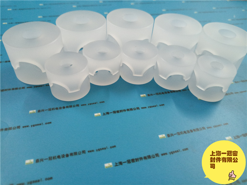 聚三氟氯乙xi球閥閥座進口四氟上下襯套定制對夾浮動球閥密封件 三氟球閥閥座