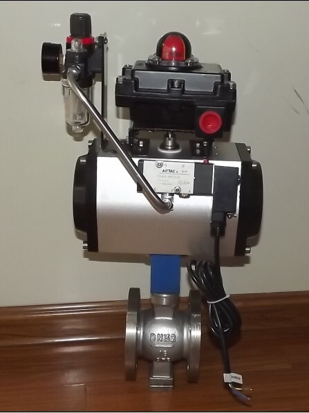 中隆鼎控ZSHV氣動V型球閥 氣動不銹鋼V型球閥 氣動多功能調(diào)節(jié)球閥 氣動防爆球閥