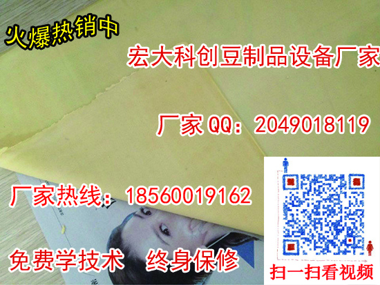 臨沂豆腐皮機(jī) 臨沂豆腐皮機(jī)全自動(dòng)做豆腐皮視頻教程免費(fèi)教技術(shù)可*教學(xué)