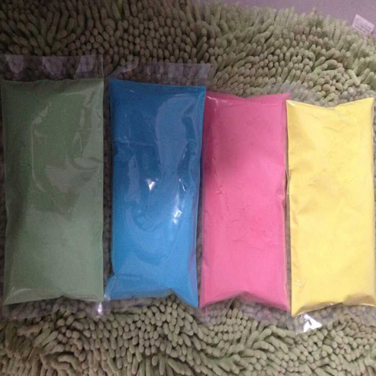 供應(yīng)彩色淀粉 彩跑粉 慶典用粉跑路粉