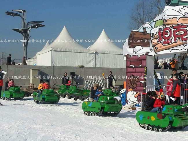 全自動油電混合雪地越野坦克價格