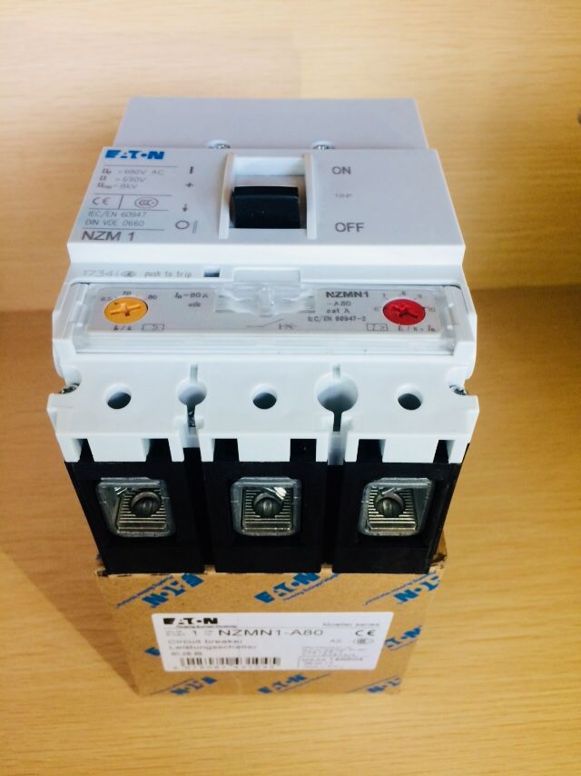 EATON伊頓塑殼斷路器（LZMS1-A125+NZM1-XSV）一級(jí)代理