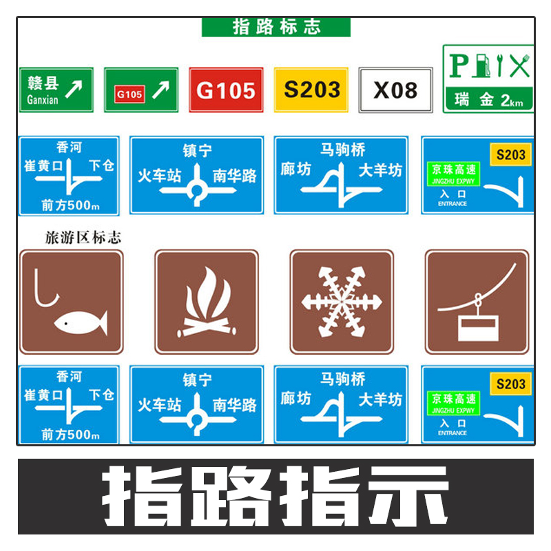 指路指示 交通引導(dǎo)路牌指示牌 道路安全警示牌多用途路標(biāo) 量大價(jià)優(yōu)