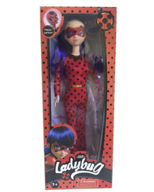 芭芘巴比娃娃11寸瓢蟲少女 新款單盒裝娃娃雙馬尾兒童公仔玩偶  瓢蟲少女娃娃單盒裝