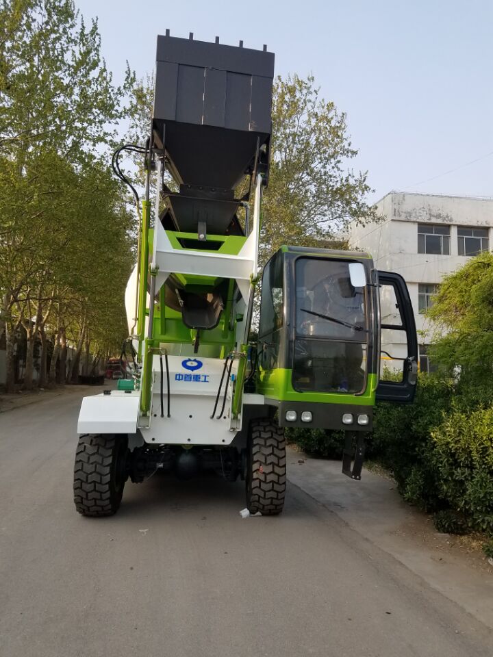 自動上料攪拌車 水泥攪拌運輸車 方便靈活效益快#