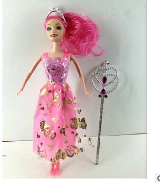 廠家直銷單獨(dú)包裝PVC娃娃玩偶公仔 實(shí)身簡(jiǎn)裝公主芭芘巴比娃娃玩具