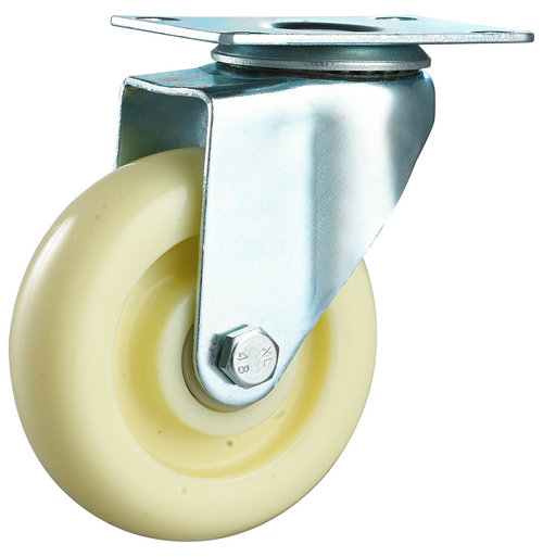 白尼龍絲桿活動輪 白尼龍絲桿活動輪