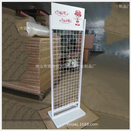 小型四層陳列架 貼紙掛鉤展示架 可拆卸式產(chǎn)品陳列架