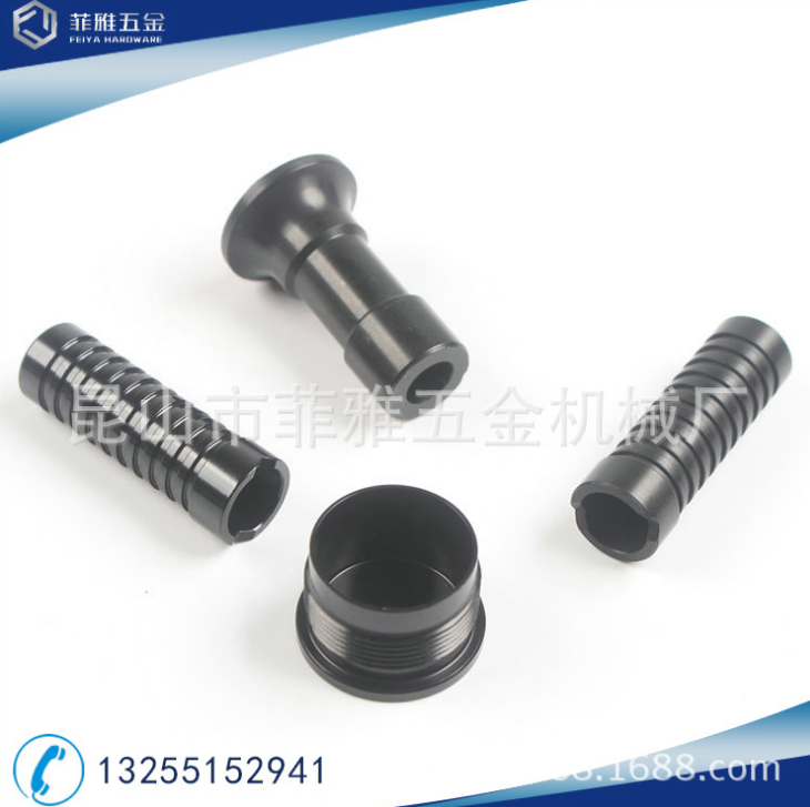 廠家批發(fā) 鋁黑色陽極cnc加工直銷 數(shù)控車床cnc精密加工供應(yīng)