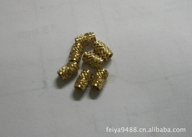 廠家直銷 非標(biāo)銅螺母直銷 銅鑲件供應(yīng) 銅嵌件廠家批發(fā)