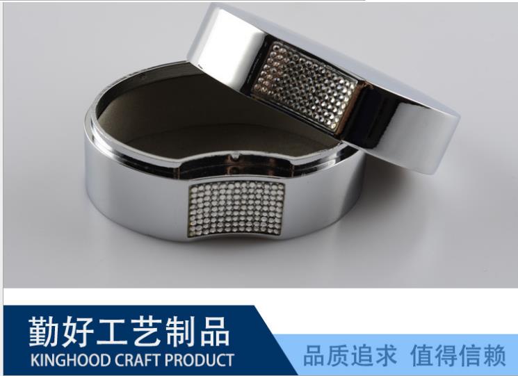 金盈得ZBH017珠寶首飾盒*創(chuàng)意促銷禮品 定制二微碼LOGO裝飾盒