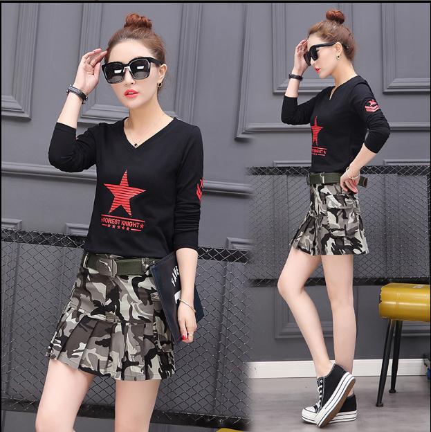 廣州海珠區(qū)女裝生產(chǎn)廠家廣州女裝定制廠家廣州女裝定制批發(fā) T恤上衣水兵舞服