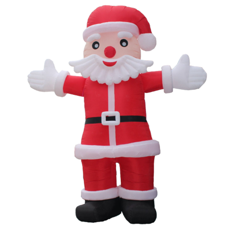 圣誕節(jié)場(chǎng)景布置 圣誕老人卡通氣模新款 可定制熱銷(xiāo) 廣告充氣氣模