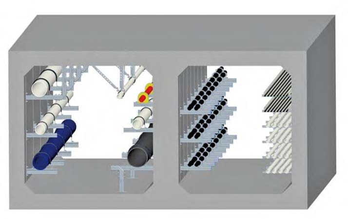 管廊支架 地下管廊支架 預(yù)埋槽