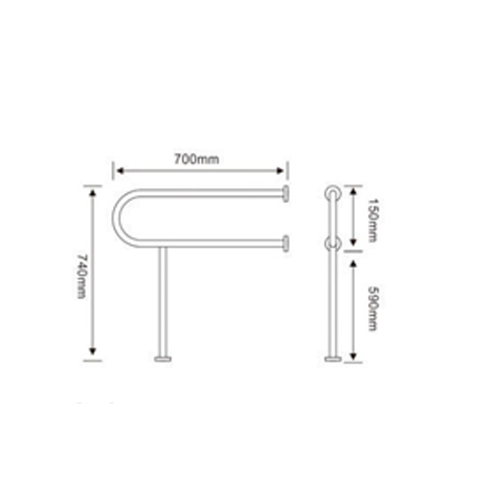 衛(wèi)生間U字型扶手、浴缸扶手、活動旋轉(zhuǎn)扶手把手廠家批發(fā)