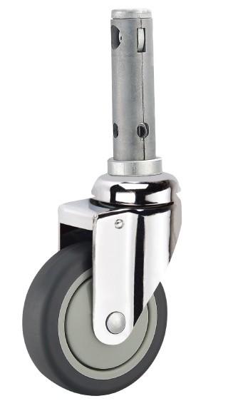 直銷全塑雙軸雙輪中控醫(yī)療腳輪 中控輪廠家 醫(yī)療輪廠家 雙片中控輪廠家