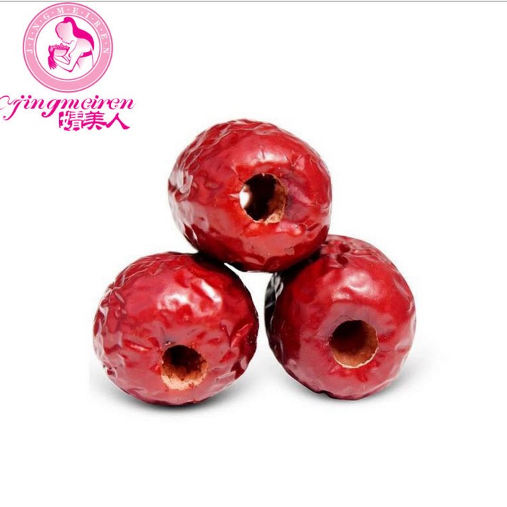 婧美人東北開口松子小吃零食 散裝 <> 新疆真空灰棗香酥脆棗250