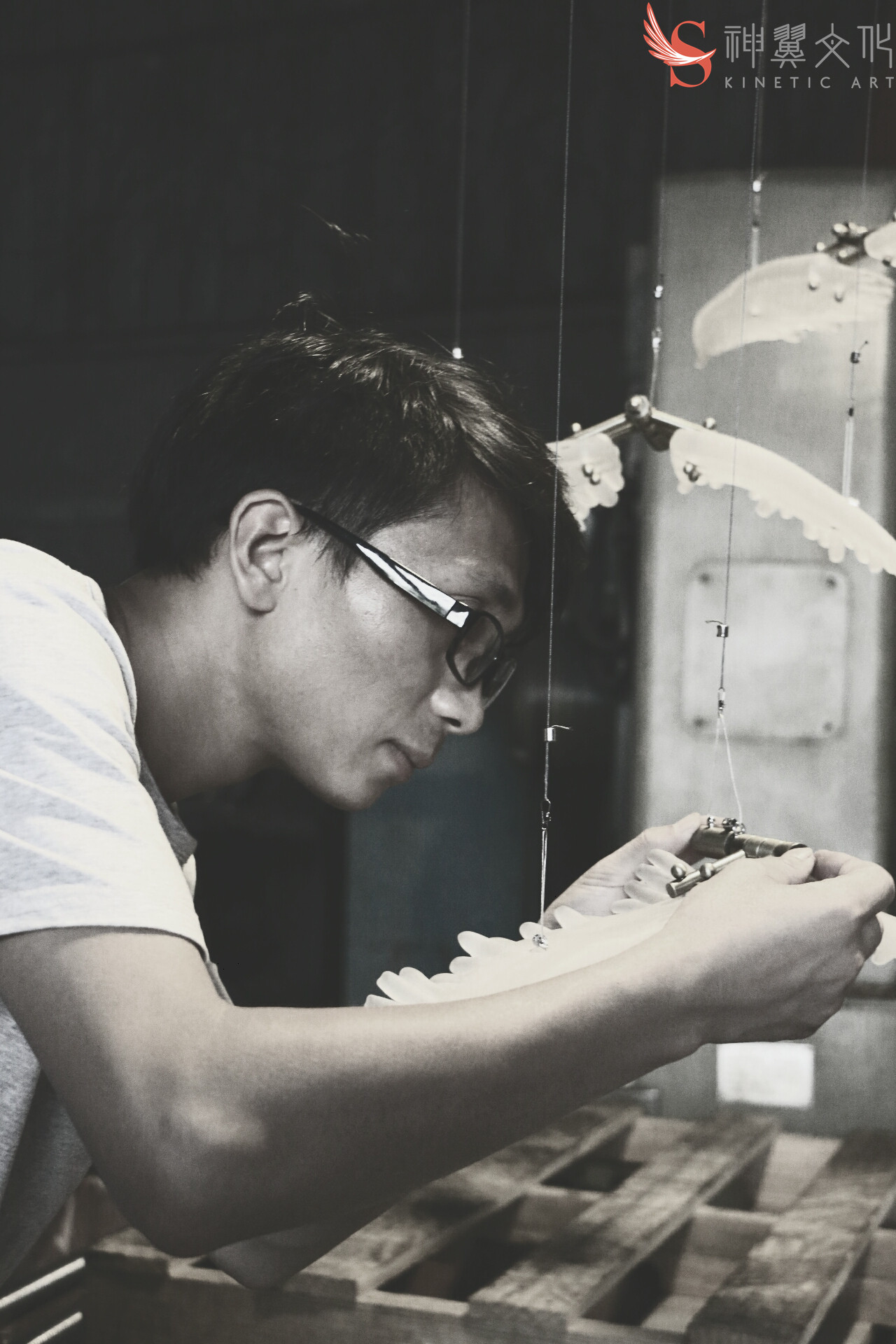 動(dòng)態(tài)水晶燈裝置