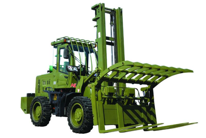 性能強載重3噸 無級變速四驅(qū)越野叉車工地*#