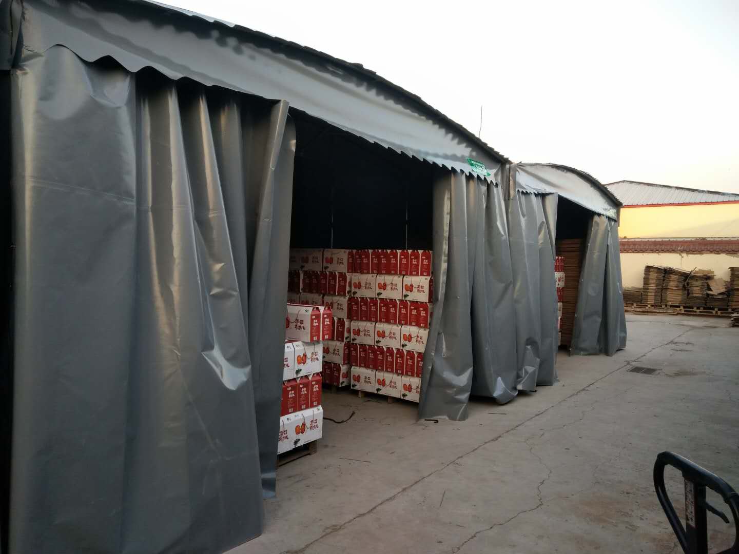 推拉篷價格 大型推拉篷 活動推拉篷 供應河北活動推拉篷電動推拉篷倉儲