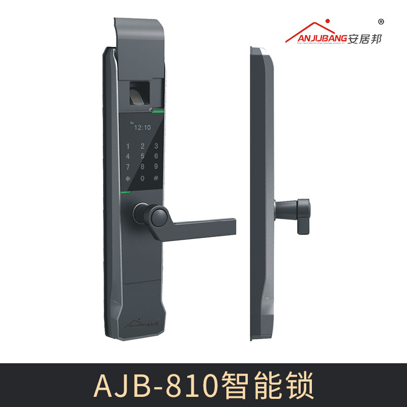 廠家密碼智能鎖電子鎖防盜門家用 AJB-810智能鎖