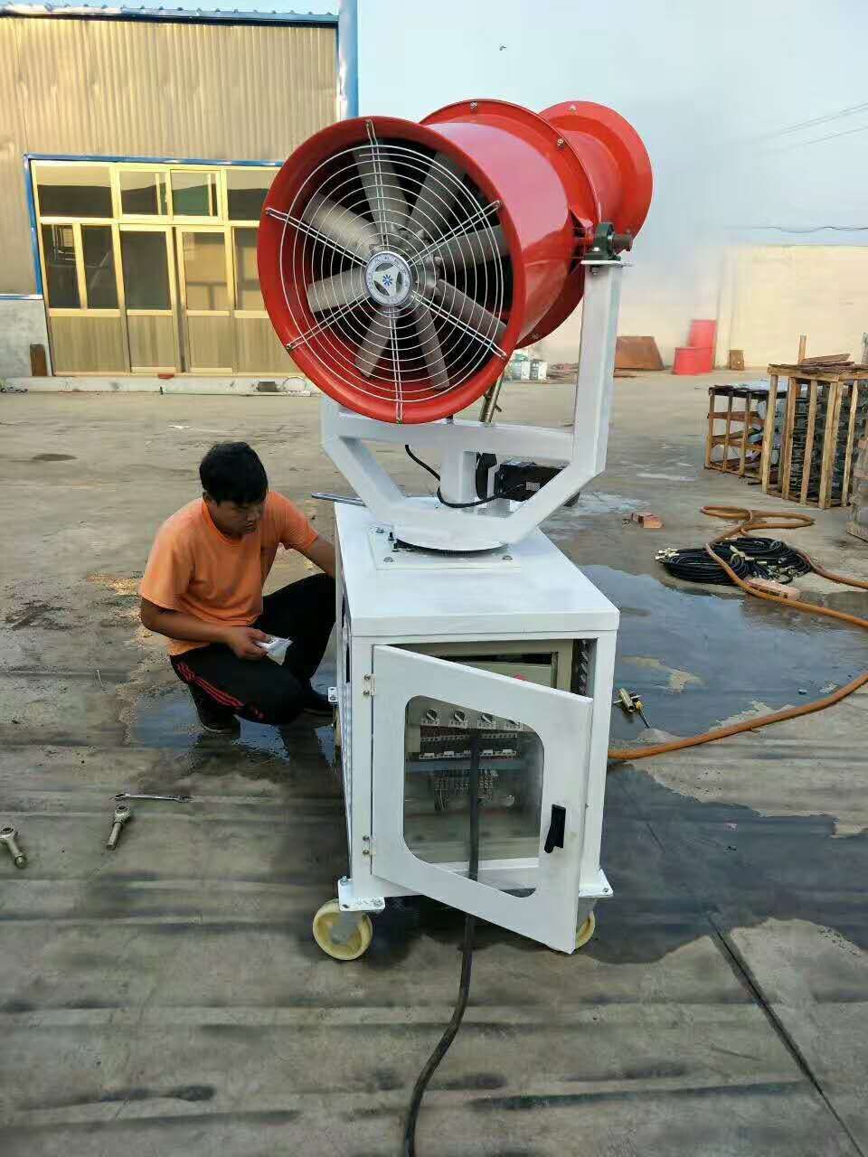 岳陽眾曉環(huán)保霧炮機粉塵治理霧炮機料場除塵霧炮機廠家價格