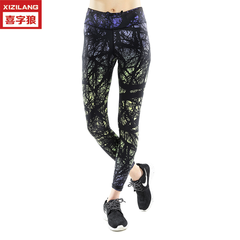 歐美新款瑜伽褲女跑步健身運(yùn)動(dòng)服緊身速干透氣舒適瑜伽褲廠家直銷