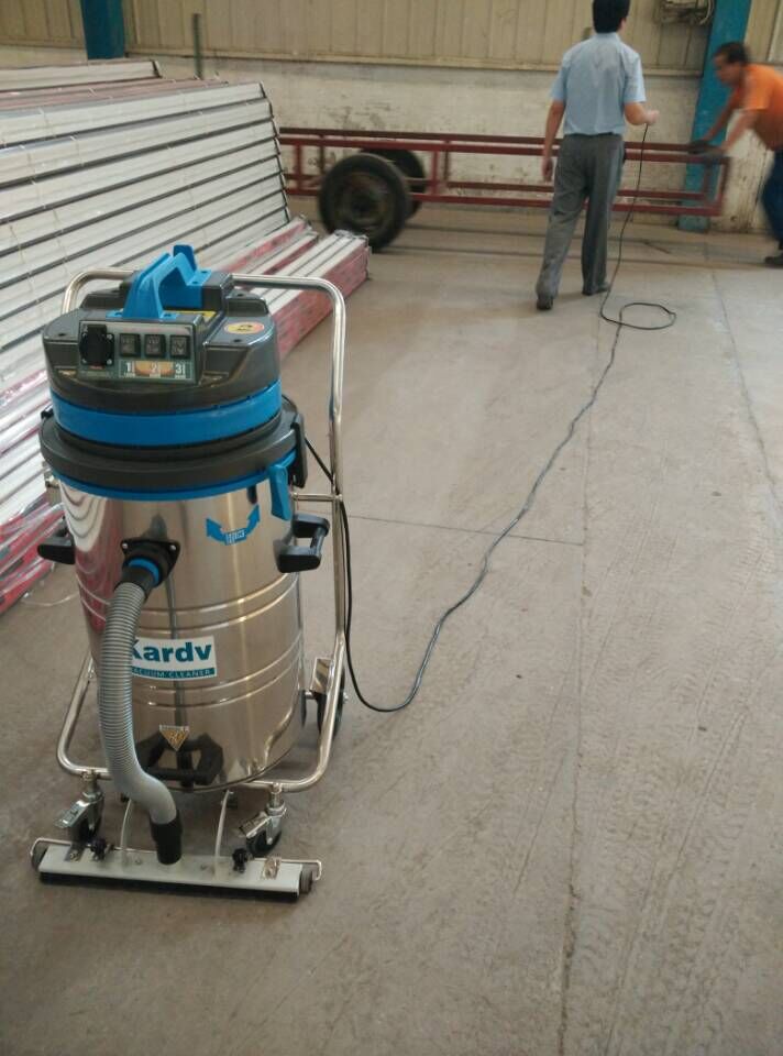 西安工廠用吸塵器 凱德威GS-3078P推吸式工業(yè)吸塵器