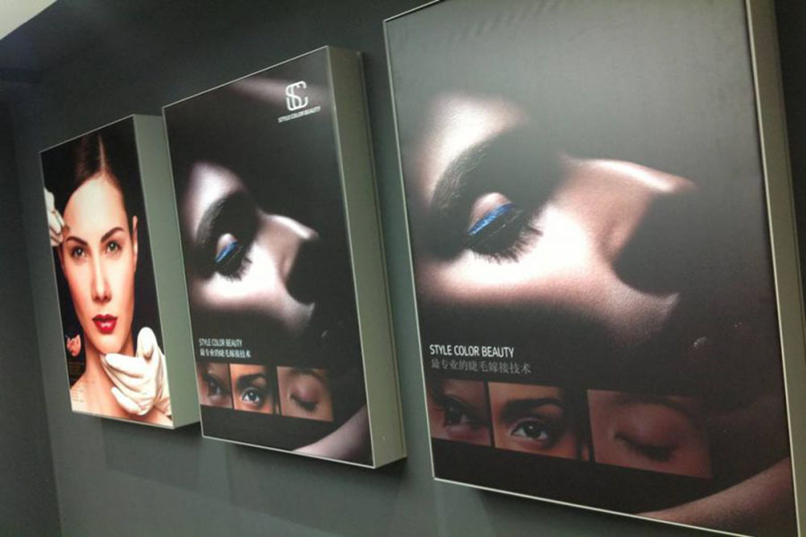 專業(yè)制作卡布燈箱軟膜燈箱