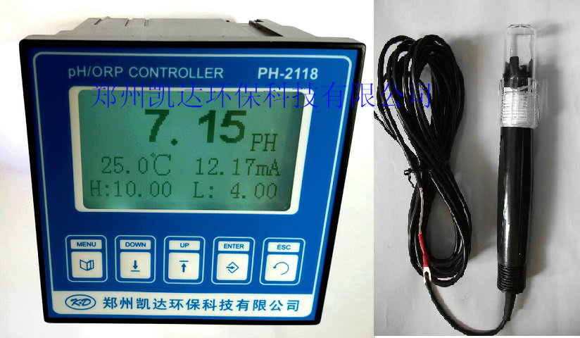河南鄭州工業(yè)在線PH/ORP計(jì)PH-2118