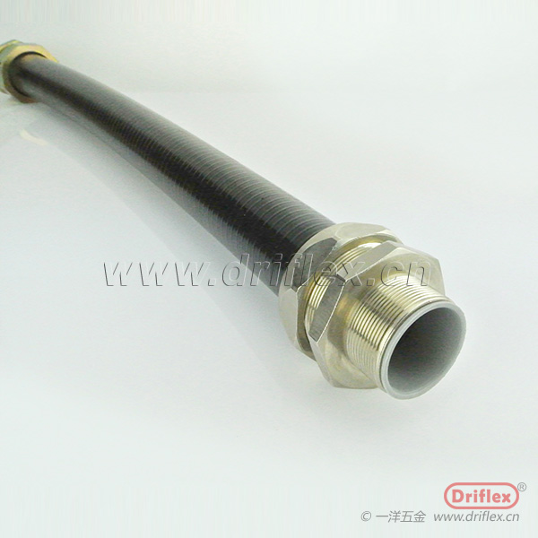 耐壓型防水電線電纜保護(hù)軟管 平包塑金屬軟管 平包塑軟管