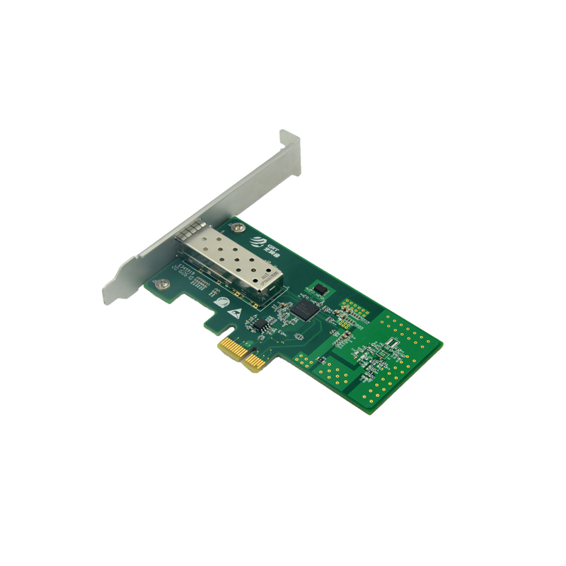 光潤通PCIe單光口千兆網(wǎng)卡F901E-V3.0 Intel i350芯片
