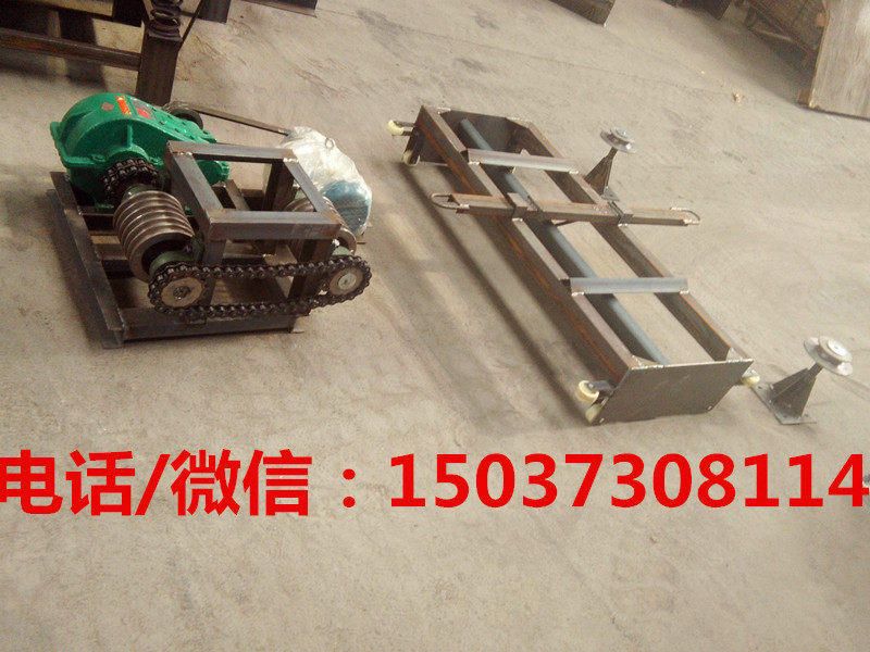 豬用一拖二刮糞機