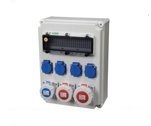 工業(yè)防水大功率機(jī)械插座箱 設(shè)備電源檢修箱 廠家定制