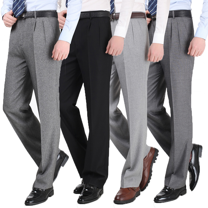 男款商務(wù)褲 修身型男款商務(wù)正裝褲子 休閑職業(yè)西服褲直銷批發(fā)