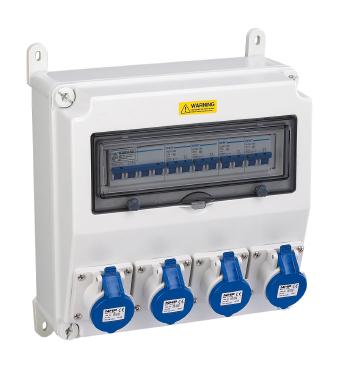 工業(yè)防水大功率機(jī)械插座箱 設(shè)備電源檢修箱 廠家定制