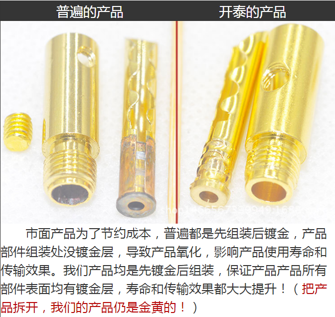 中性純銅鍍金插頭廠家直銷 4MM香蕉插頭批發(fā) 音響音箱蓮花接頭批發(fā)