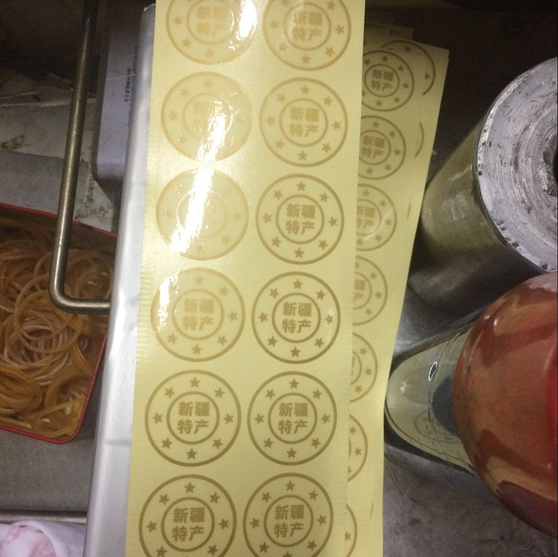 嘉全隆空白PET電腦打印不干膠 同安廠家生產(chǎn)透明空白 透明PET不干膠標(biāo)簽貼紙