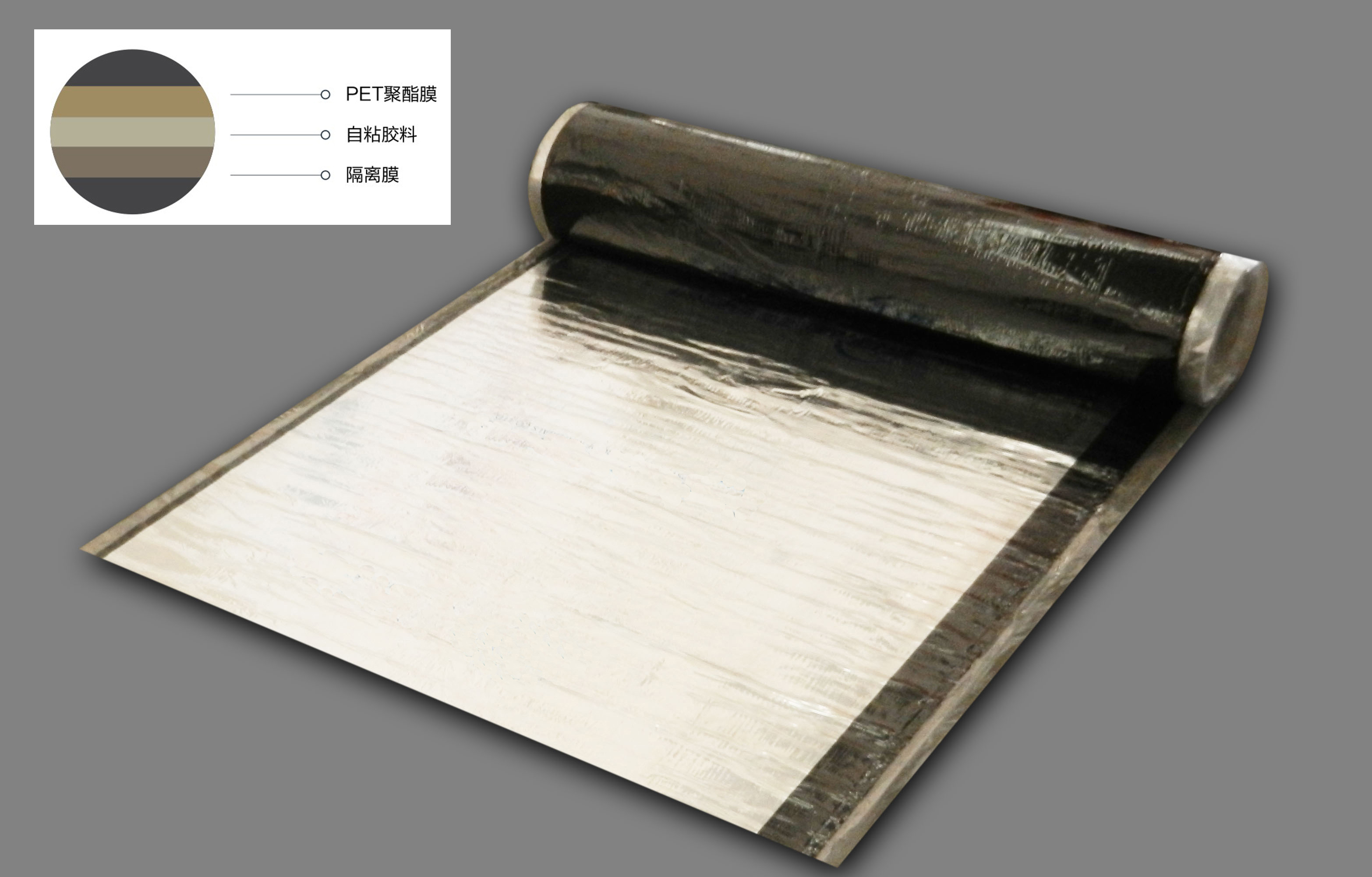 1.5厚BAC自粘聚合物改性瀝青防水卷材 廣東廠家生產*直銷品牌價格