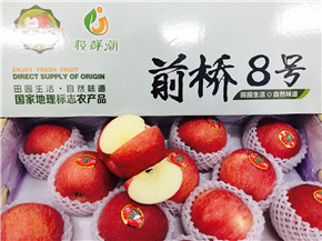 前橋8號蘋果 國產(chǎn)蘋果中的* 送禮倍有面子