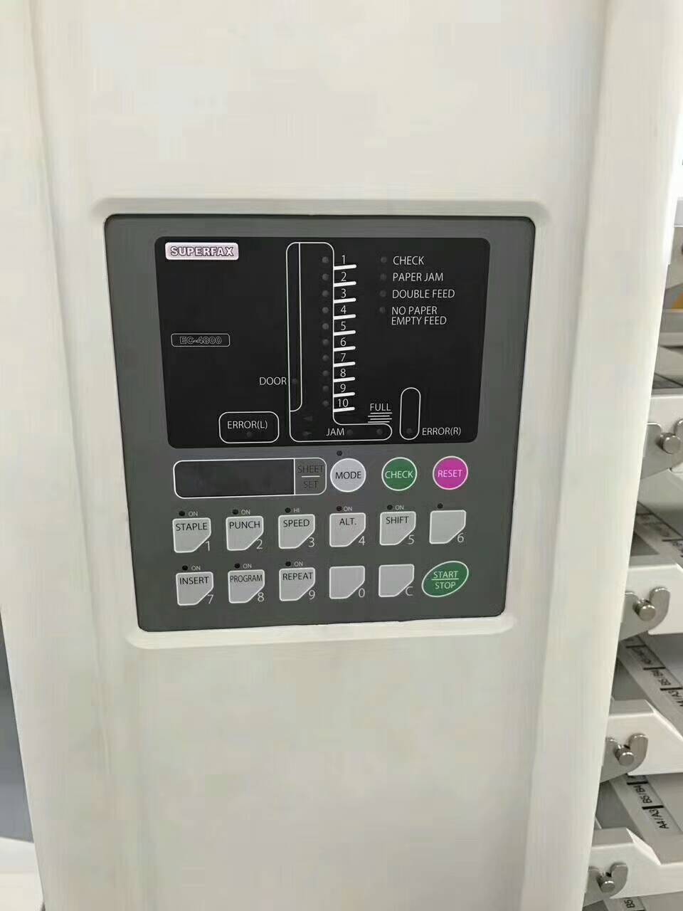 全進口首霸EC-4800配頁機