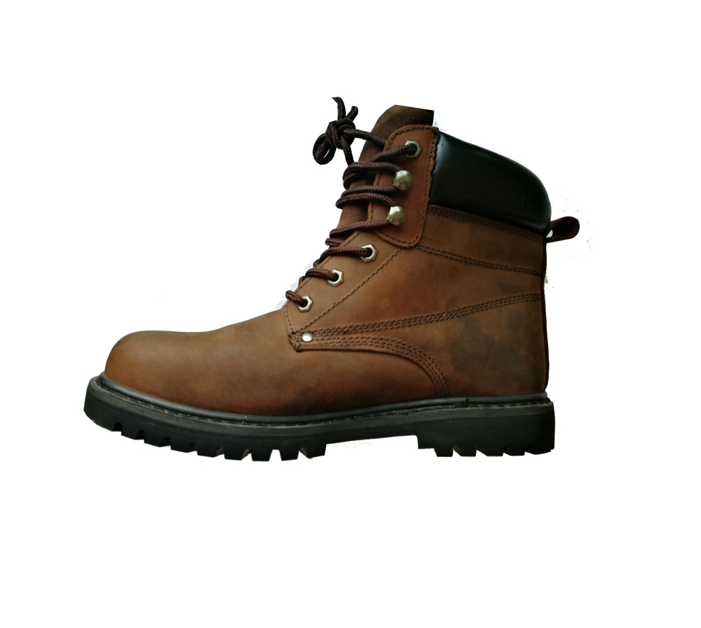 固特異安全鞋優(yōu)質(zhì)牛巴皮鋼頭鋼底G616