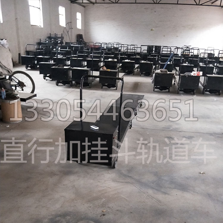 大棚蔬菜軌道運輸車及后橋部分的安裝和操作過程的圖片