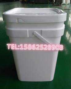 供應(yīng)大口8加侖塑料方桶 30L塑料方桶 30升KG公斤塑料長方口塑料桶