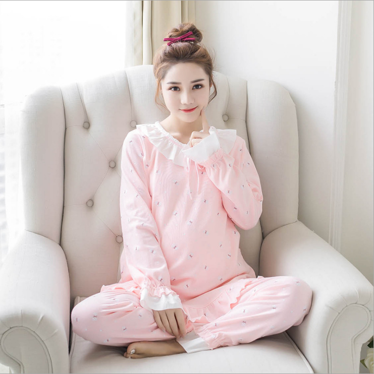 成都新款月子服直銷 成都孕婦純棉睡衣價格 成都產(chǎn)后韓版家居服批發(fā)商 成都家居服套裝批發(fā)價